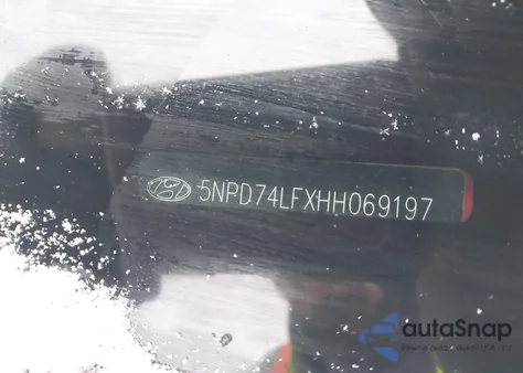 2017 Hyundai Elantra Se z USA, uszkodzony, nr VIN 5NPD74LFXHH069197